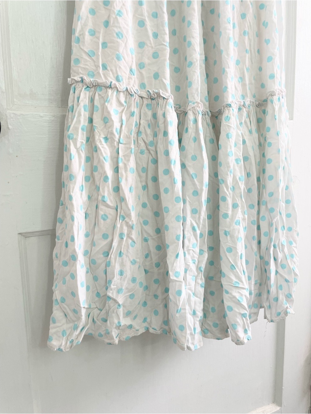 Araminta James Positano Tiered Polka Dot Maxi Dress S - Picture 6 of 13